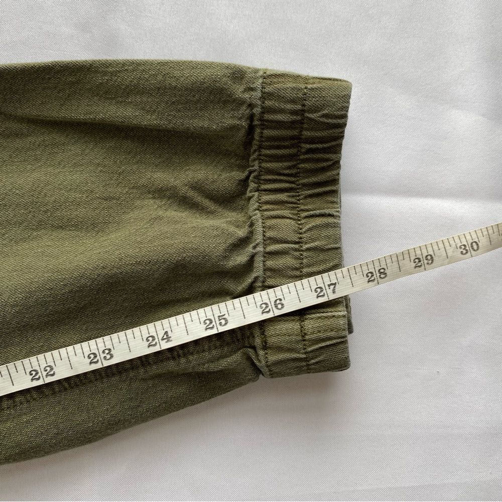 rag & bone Olive Drab Engineered Cotton Boho Jogger Pants Size 27 Best Seller - Picture 16 of 16